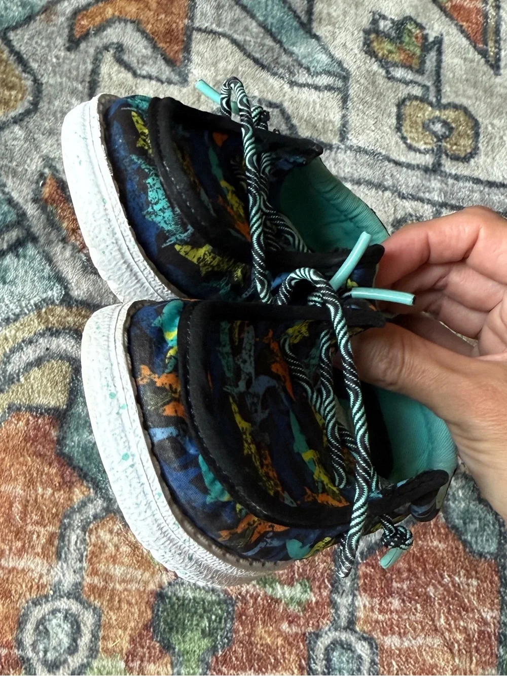 Hey Dude Toddler size 6 Shark-Print